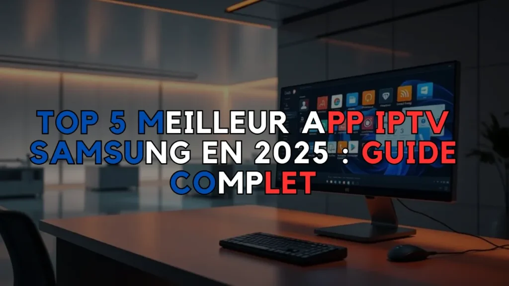 Meilleur App IPTV Samsung