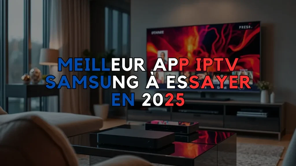 App IPTV Samsung