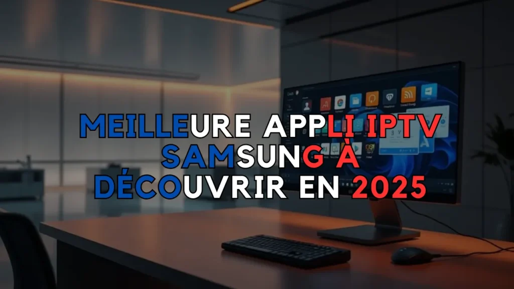 Meilleure Appli IPTV Samsung